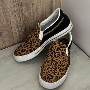 Nike Leopard Print Slip On Sneakers